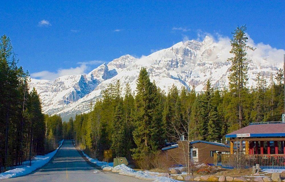 Sunwapta Falls Rocky Mountain Lodge Jasper Exteriör bild
